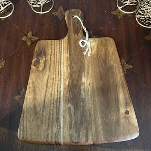 Acacia Wood Cutting Board small scratches on back